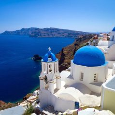 Santorini is one of the hottest Greek islands in April